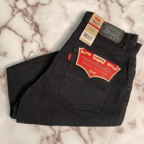 LEVIS Women's Black 511 Slim Short | Size: 29 - Picture 2 of 6
